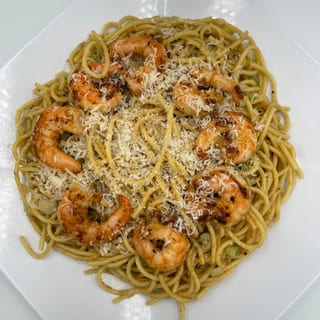 Garlic Noodles x Cajun Shrimp
